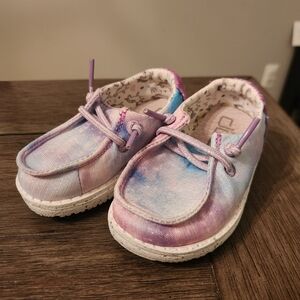Kids Tie-Dye Slip-On Shoes